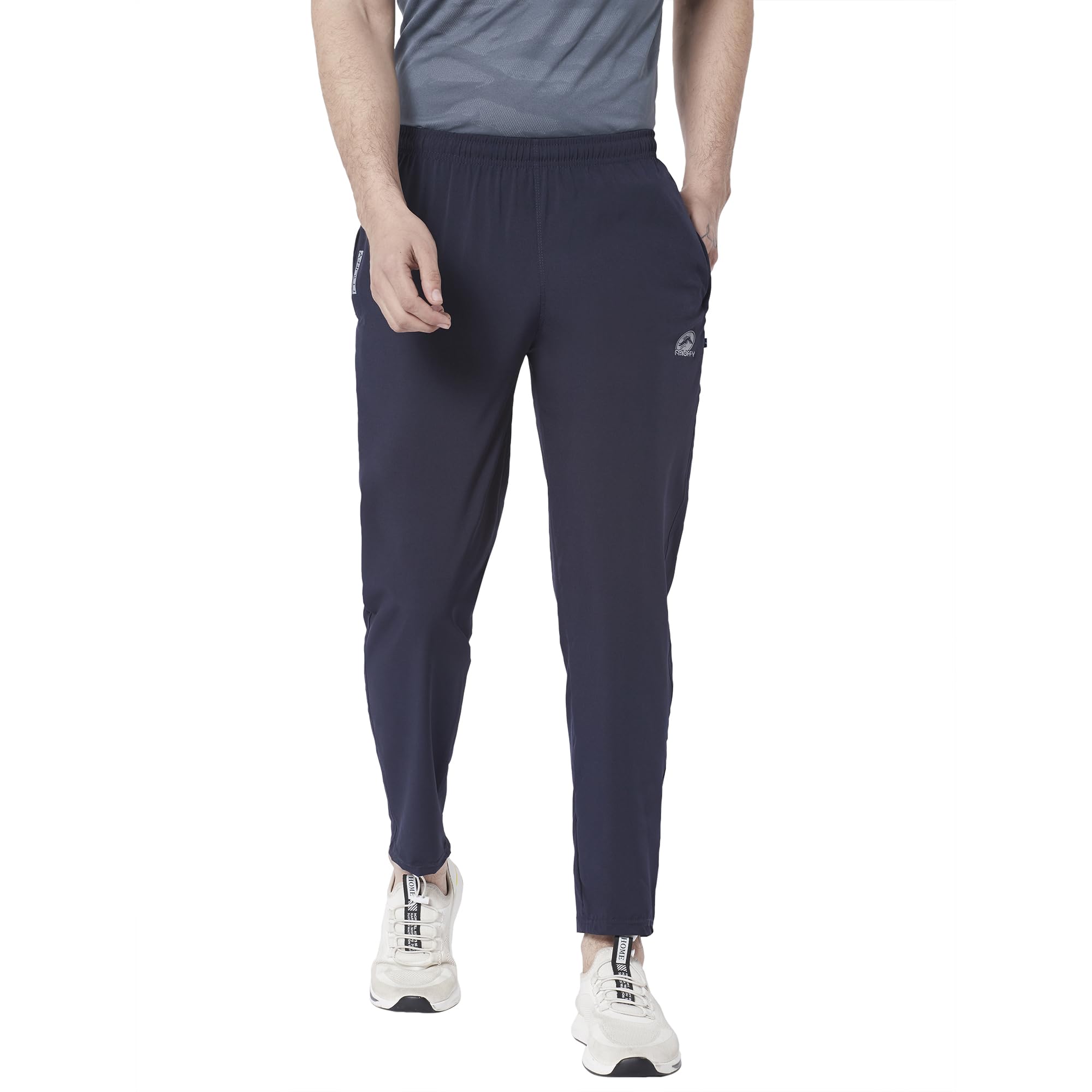 muffy Men's Regular Fit Running Gymwear Yoga Sports Cricket Trackpants with Two Mobile Zipper Pockets & Dryfit Cotton Polyester Blend Fabric with Elastic Closure-MM3401-picture-50