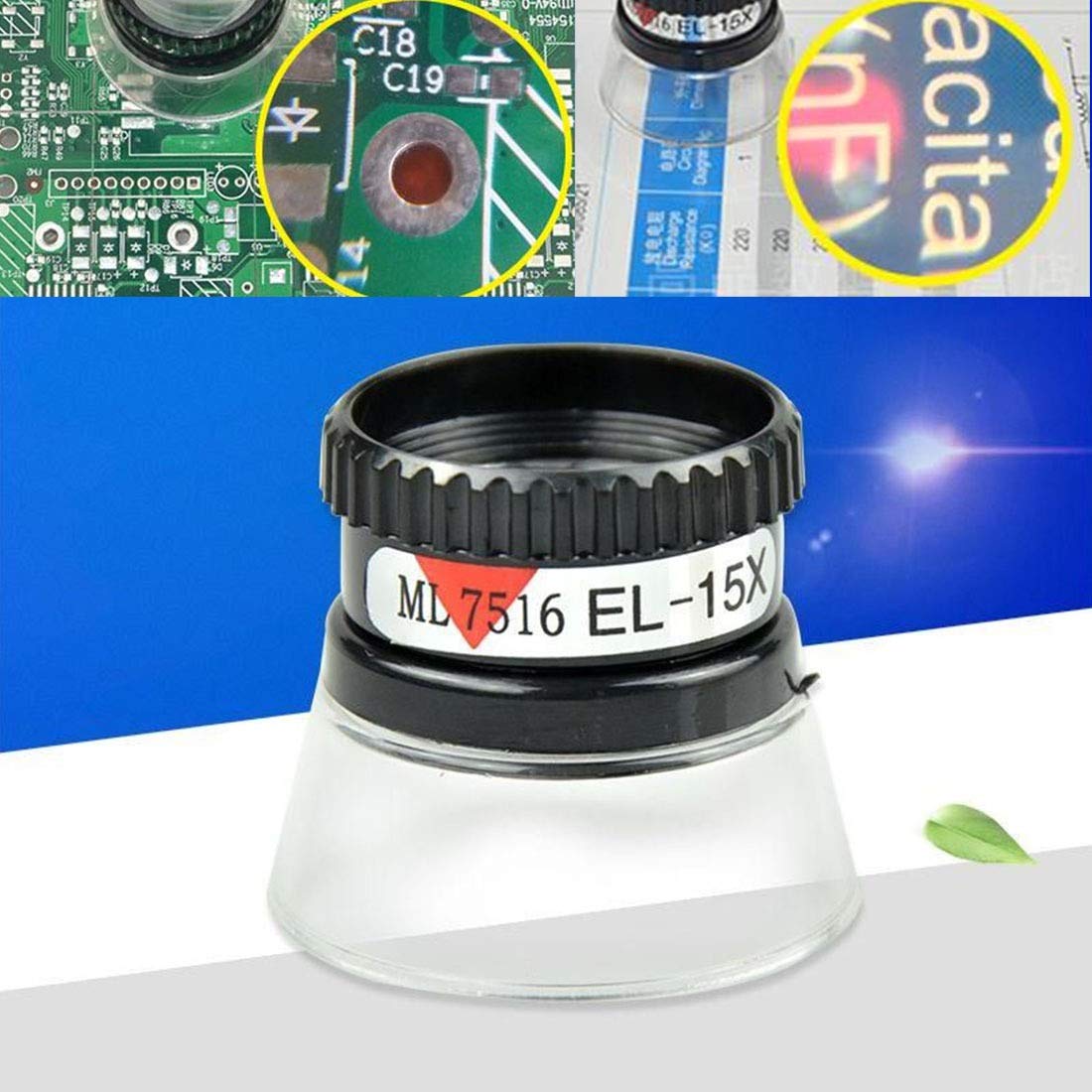 Werkzeuge Juwelier Uhr Lupe Werkzeug Tragbare 15X Monokulare Lupe Lupe Linse Augenlupe Len Reparatur Kit Werkzeug Vergrößerungs