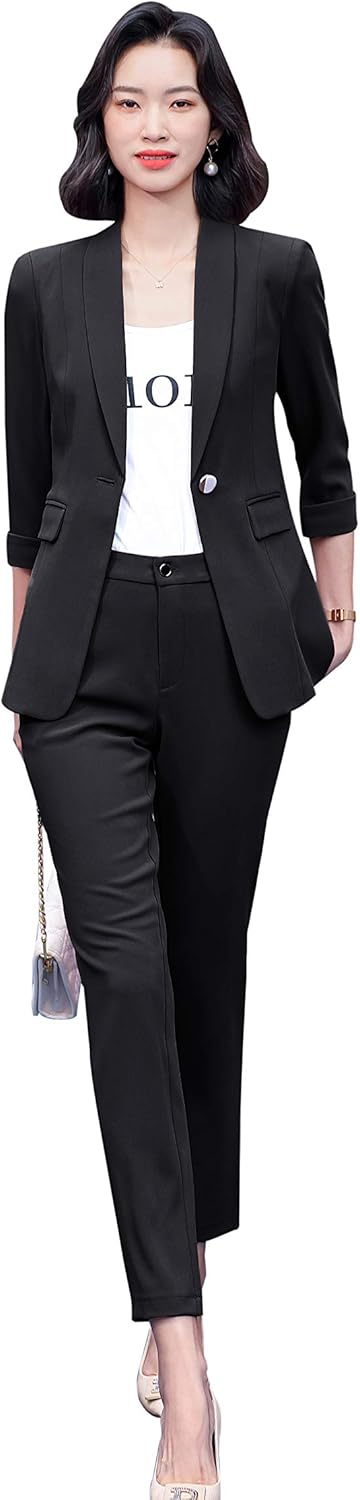 Fhlhy スーツ レディース ビジネス 大決算セール パンツスーツ 上下 通年 おしゃれ Ol出勤服 洗える セット Fhlhy スーツ レディース ビジネス 大決算セール パンツスーツ 上下 通年 おしゃれ Ol出勤服 洗える セット
