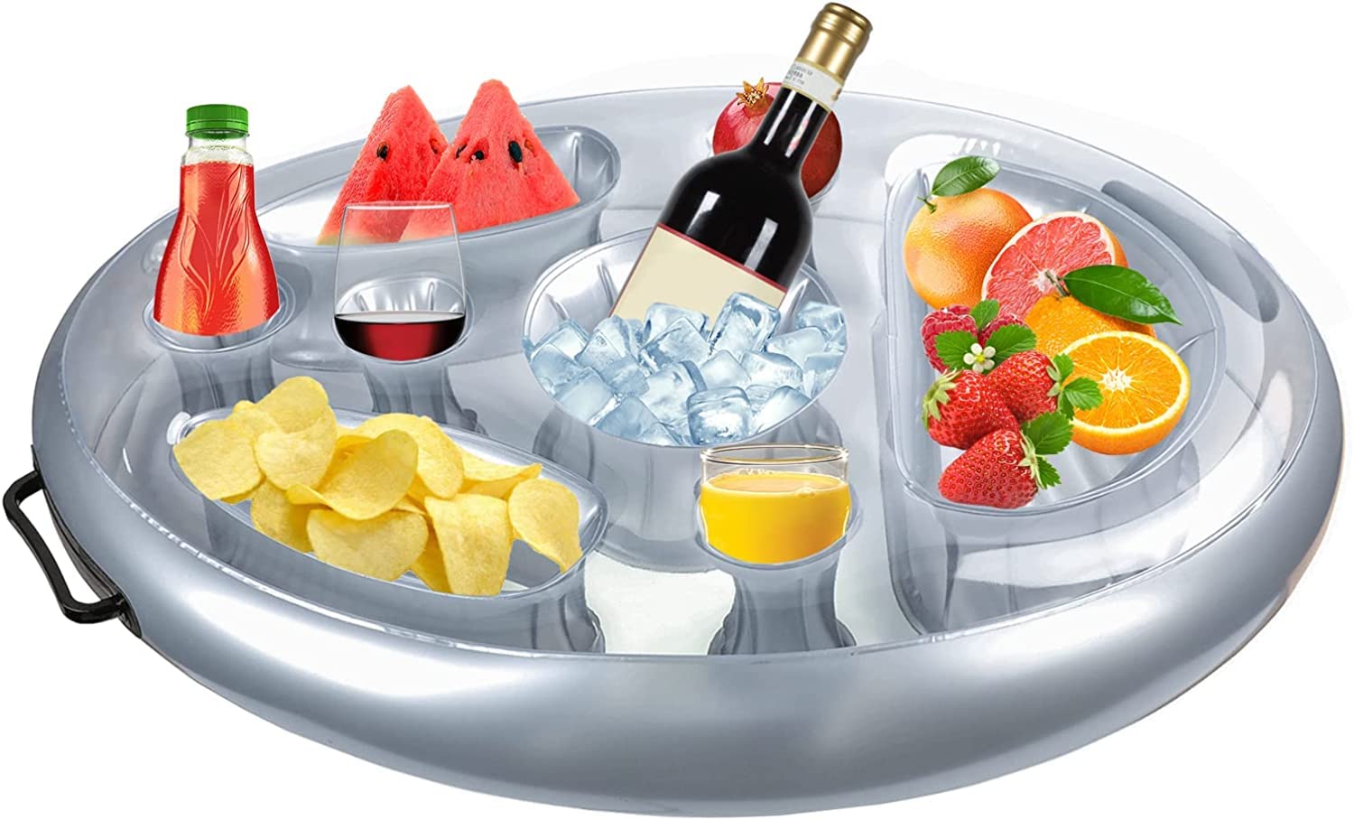 Pool Drink Floats Fun Inflatable Floating Drink Holder For Pool