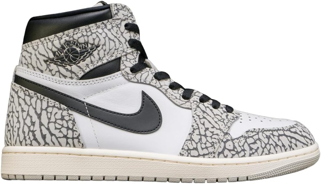 black grey jordans 1