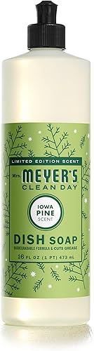 Miniatura 23 de Mrs. Meyer's Clean Day - Detergente líquido para platos, aroma a campanillas azules, fórmula biodegradable, paquete de 3 unidades, 16 fl oz