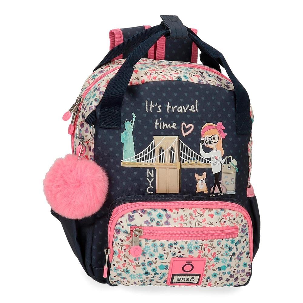 Enso Travel Time Small Backpack, blue, Small Backpack
