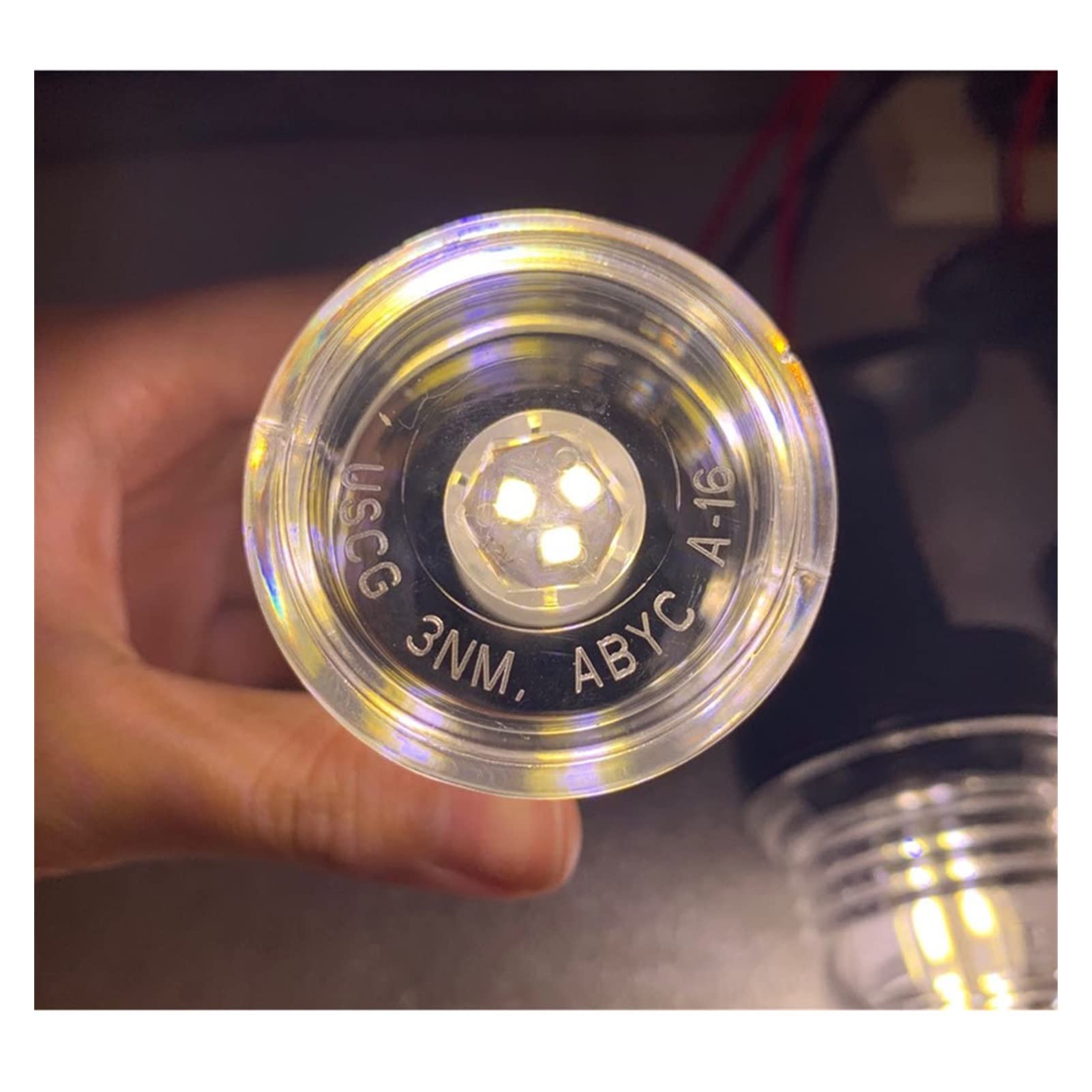 1. 2V 24V LED. Luci del segnale di ancoraggio a tutto tondo navigazione for yacht della barca marina Per la navigazione e la pesca