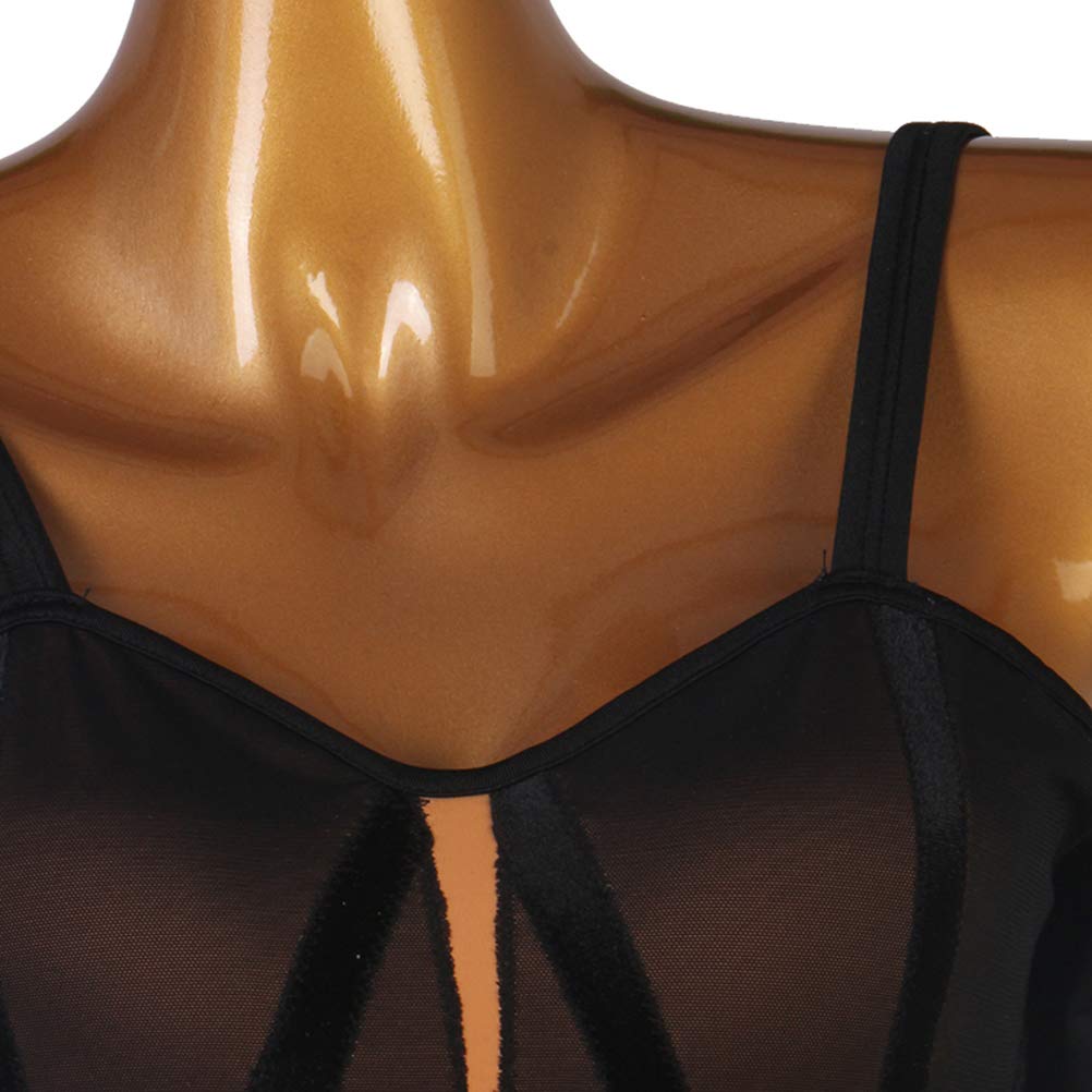 Vestiti da Ballo Latino da Bretelle Abiti per Prove da Sala da Ballo da Donna con Frange Vestito da Ballo per Esibizioni di Cha Cha Completo da Ballo Salsa A vestibilità Aderente
