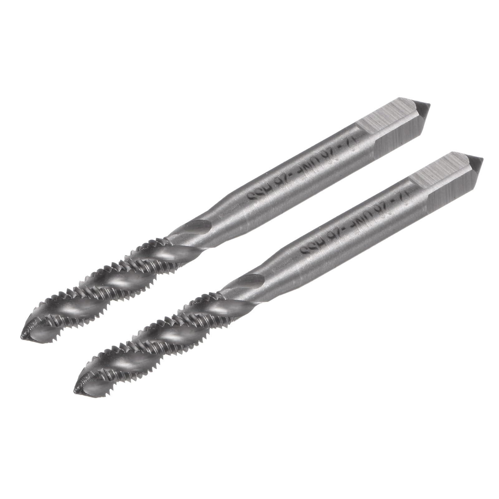 Spiral Flute Taps - 10-32 UNF HSS Threading -7