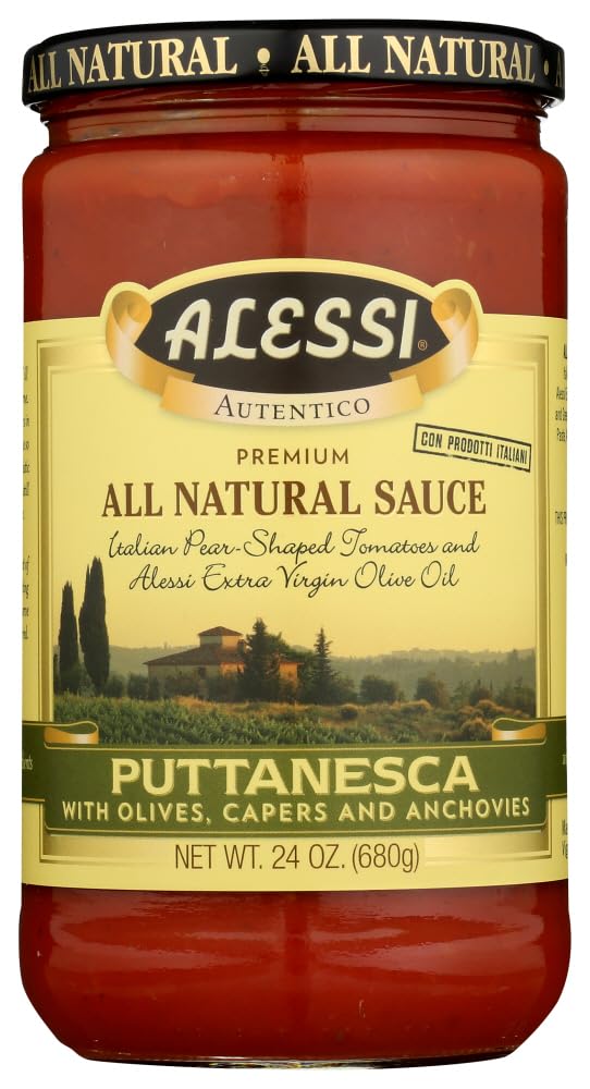 Alessi Sauce Puttanesca, 24 oz