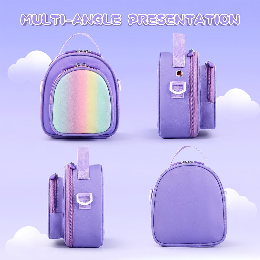 Étui de Transport pour Yto Mini (Édition 2024) Sac de Rangement pour Cartes Porte-Cartes Capacité jusqu'à 30 Sacs de Voyage avec Bandoulière Porte-Sac pour Lecteur Audio Accessoires