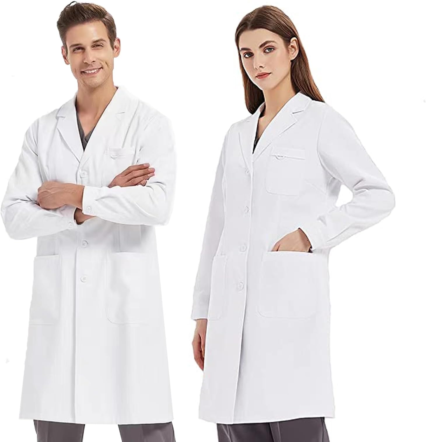White Lab Coat Cotton