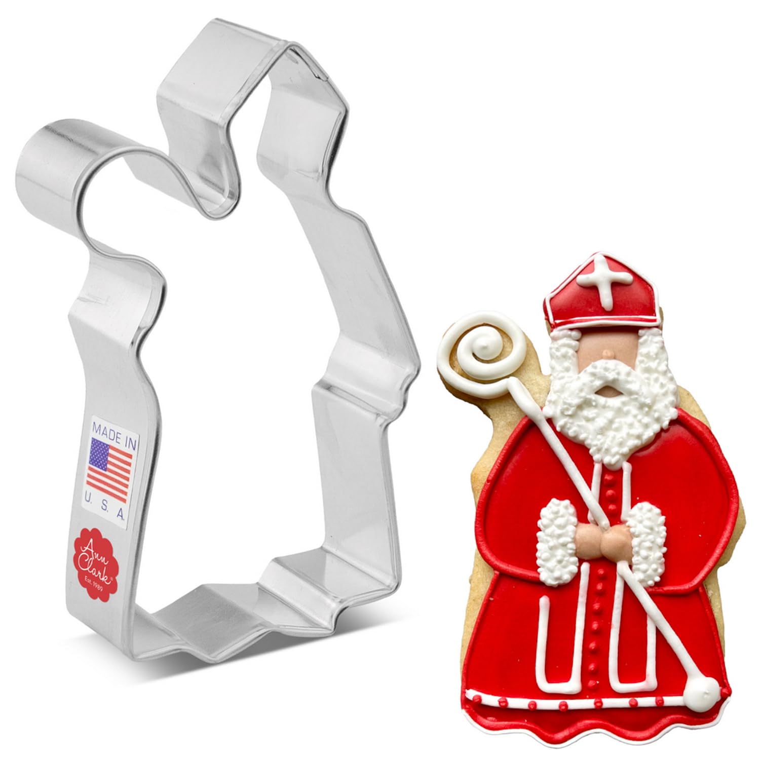 Ann Clark 4″ Saint Nicholas Cookie Cutter