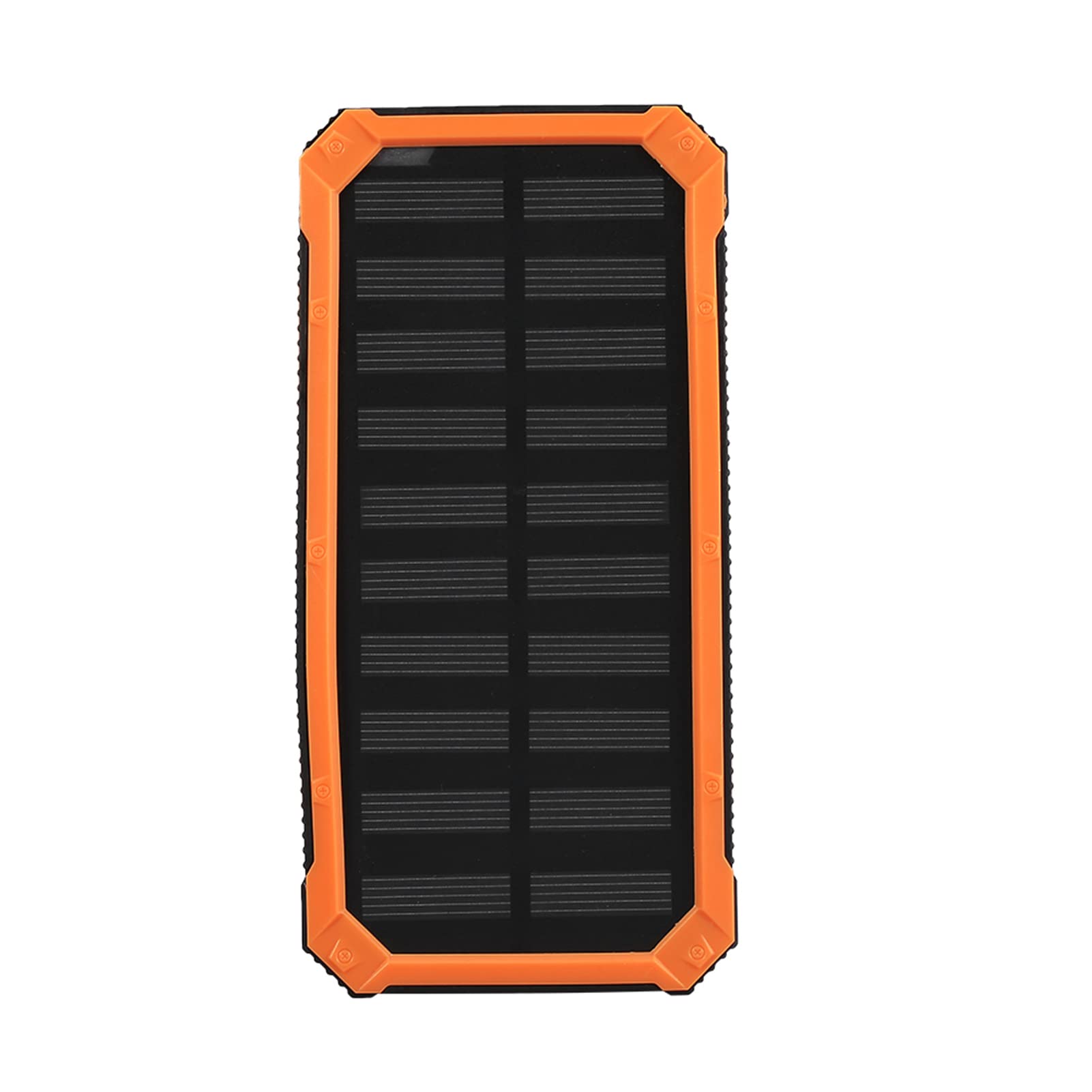 Power Bank Solar 20000mAh Kit DIY - Cargador Portátil Con Panel Solar, Doble USB (amarillo, Batería NO Incluida)
