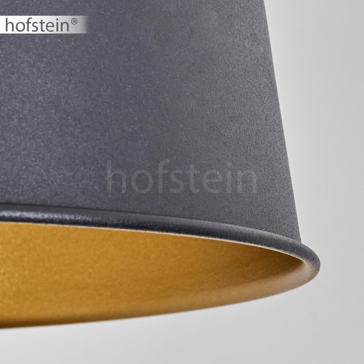 Stehleuchte Baval, moderne Stehlampe aus Metall/Holz in Schwarz/Natur/Goldfarben, Standlampe m. verstellbarem Schirm, Fußschalter am Kabel u. Ablageflächen, Höhe 164 cm, 1 x E27, ohne Leuchtmittel