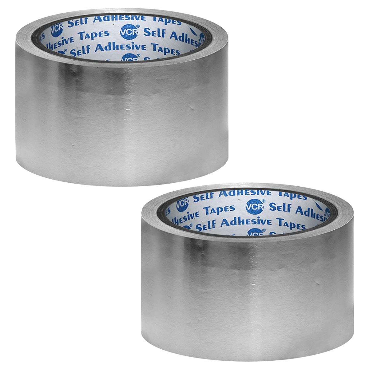 VCR Aluminium Foil Tape - Silver Tape - 18 Meters in Length 48mm / 2" Width - 2 Rolls Per Pack - Foil Tape for Air Duct Joining, Used for AC Ducting, Pipe Work, High Temprature Ducting Tape (B08V97KHN3) Amazon Price History, Amazon Price Tracker