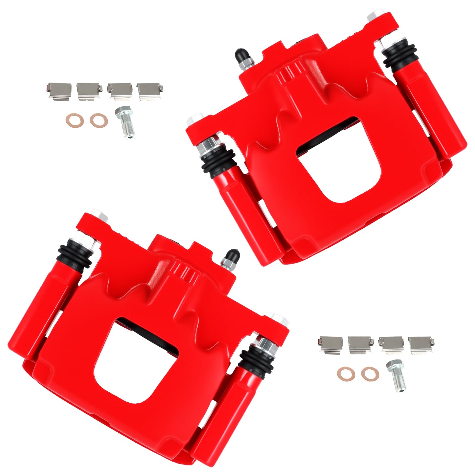 cciyu Rear Left &amp; Right Disc Brake Calipers Assembly 18B5046 18B5047