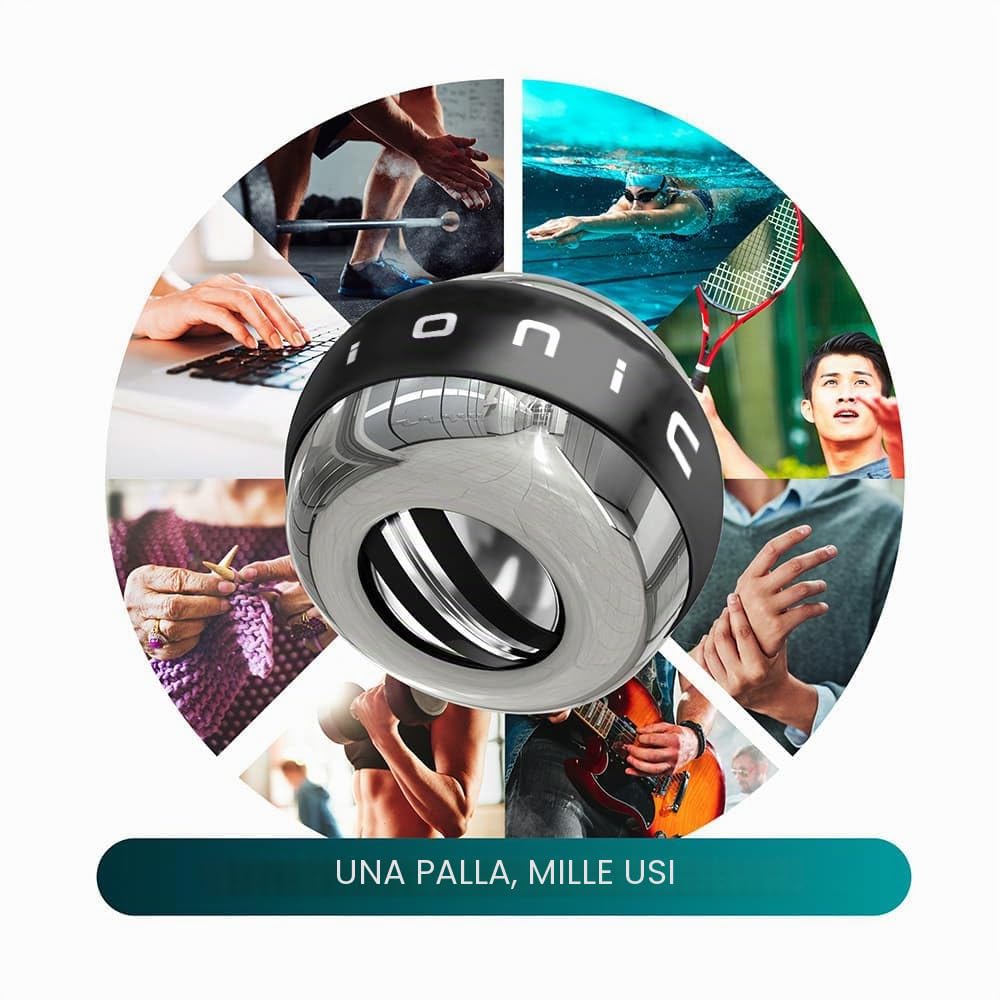 Powerball Autostart Range – Forza della mano, forza di presa, lesioni al polso e avambraccio riabilitazione e rafforzamento giroscopio