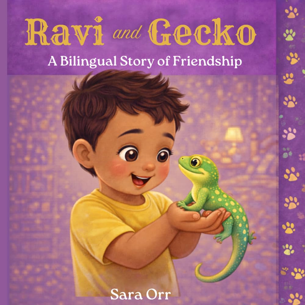 Ravi and Gecko: A Bilingual Story of Friendship