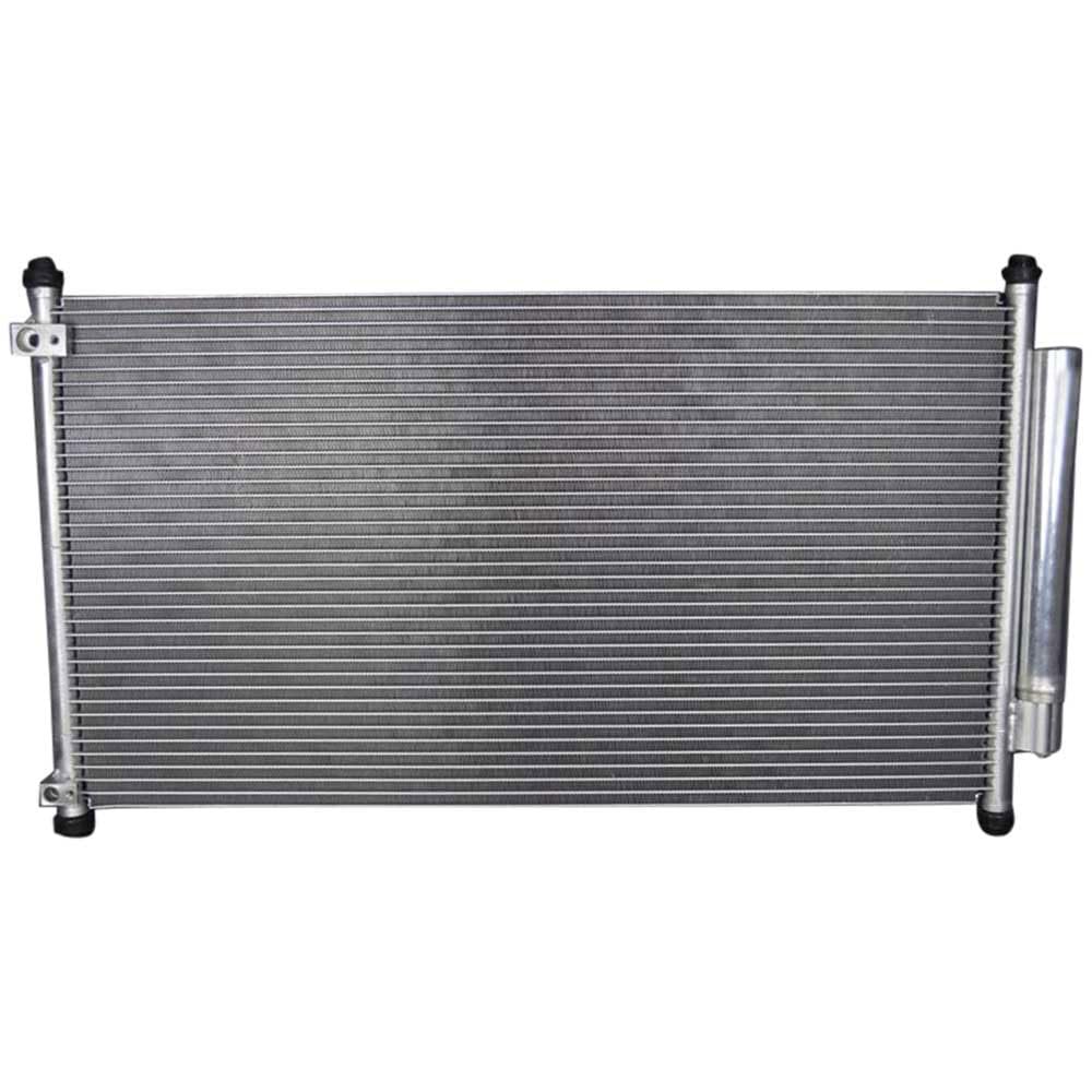 Condensador De Aire Acondicionado De Aluminio Para Honda Accord 2013-2017 - Repuesto Directo, 2.4L Y 3.5L