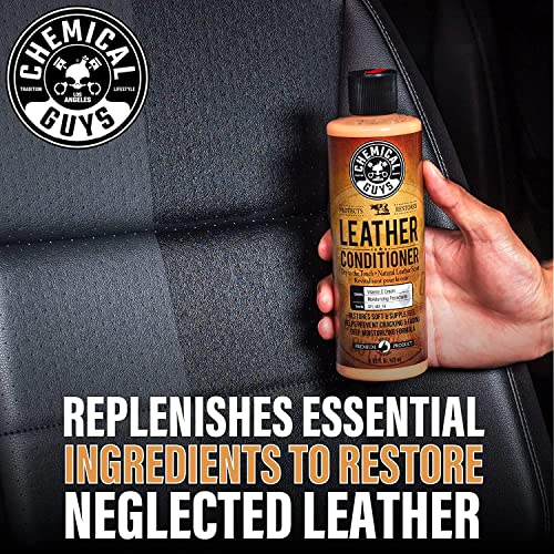 Chemical Guys SPI1091601 Leather Cleaner and Conditioner Leather & Interior Care Bundle + SPI22016 Total Interior Cleaner & Protectant, Safe for Cars, Home, Office, & More (16 fl oz) 3 Items - Image 6
