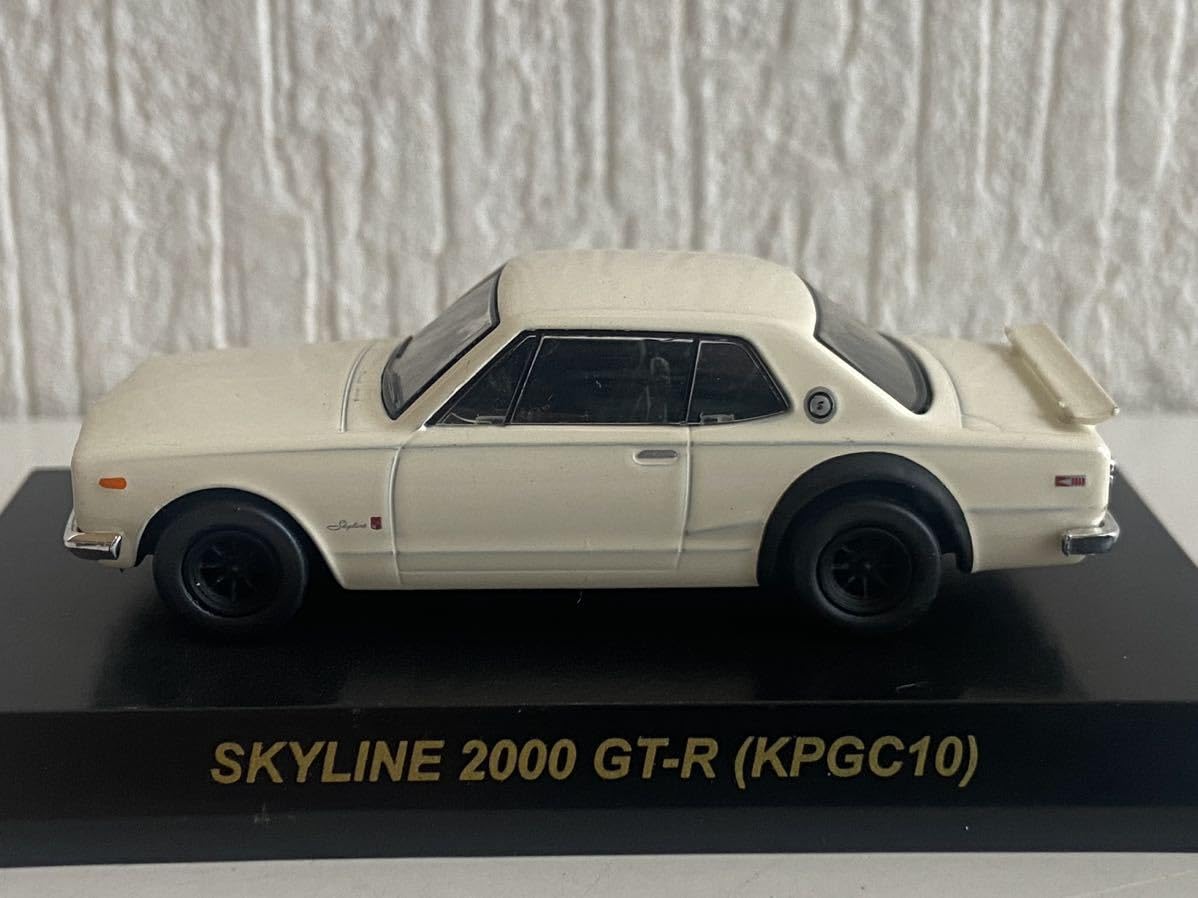 Amazon | 京商 1/64 スカイライン 2000GT-R ホワイト ワタナベホイール