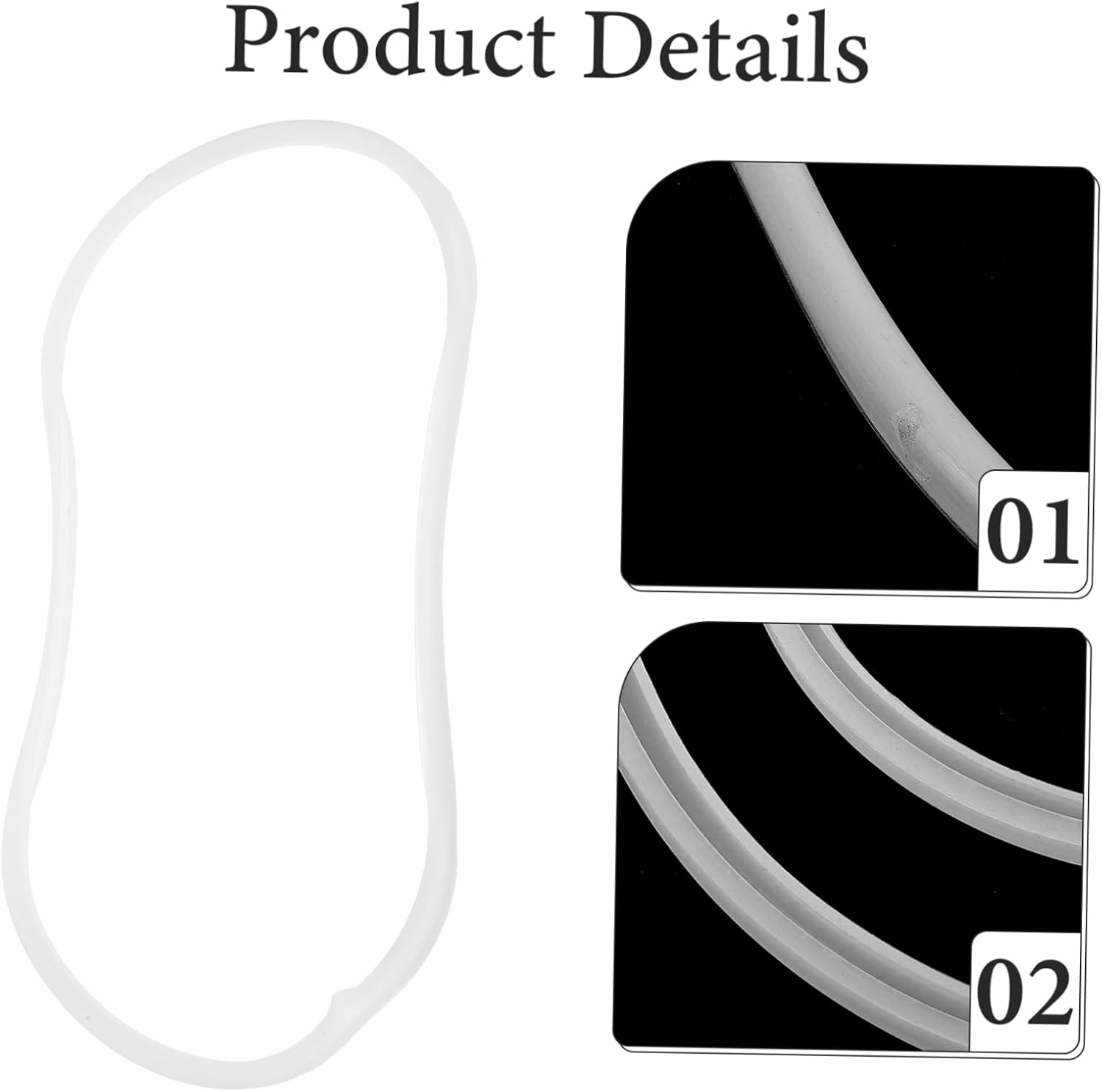 Seal Ring for Soup Bucket Silicone Sealing Ring Elastic Soup Lid Gasket
