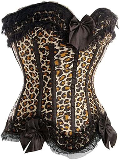 Leopard print corset bustier Outlet