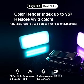 Mobile Phone Light, Video Conference Lighting Kit, Laptop Light, with Clip and Stand, Camera Light for Zoom Calls/Remote Work/Live Stream/Selfies/TikTok (1000)