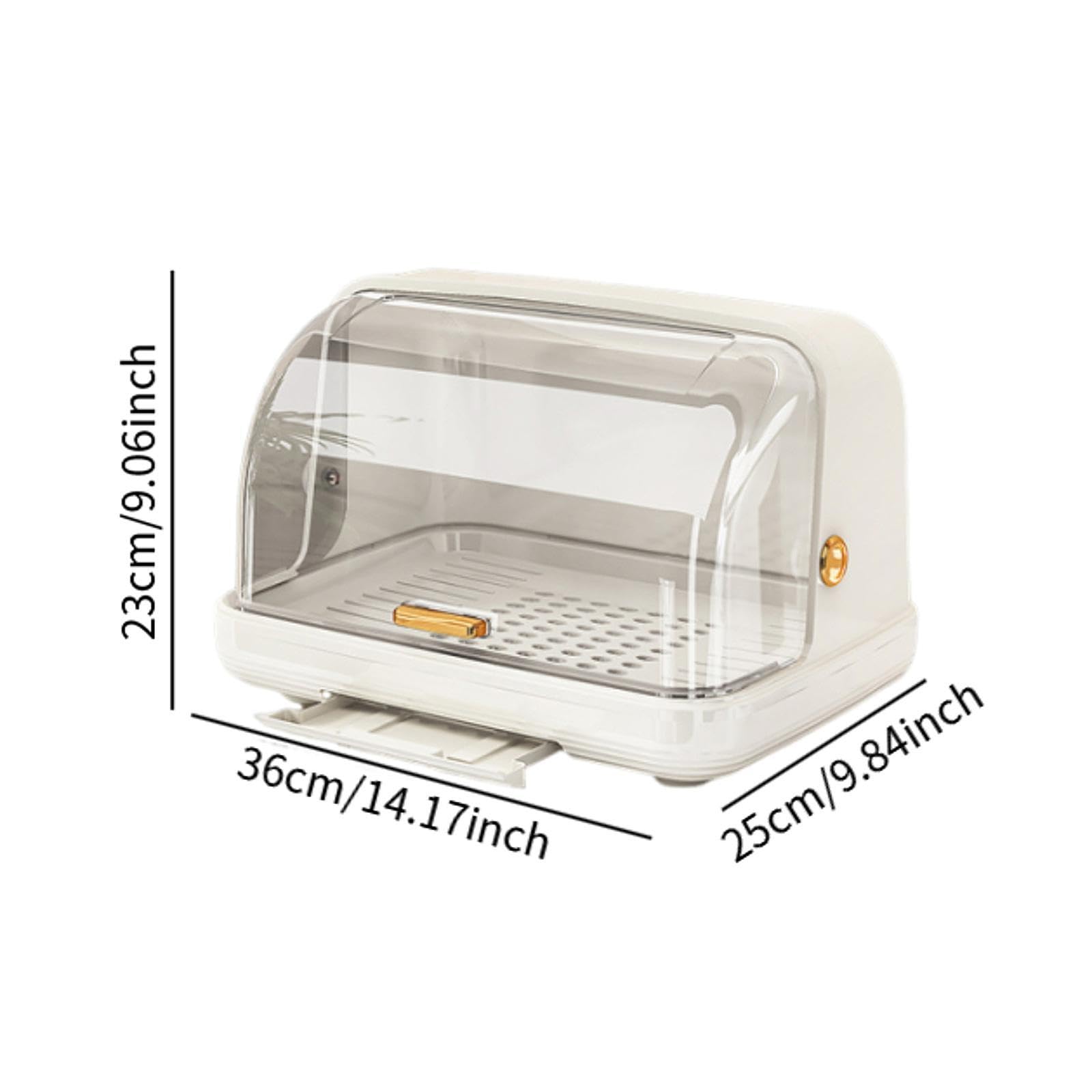 Estante para Biberones, Soporte para Biberones de Lactancia, Escurridor de Cubiertos con Tapa para Vasos Y Platos, Blanco, Individual