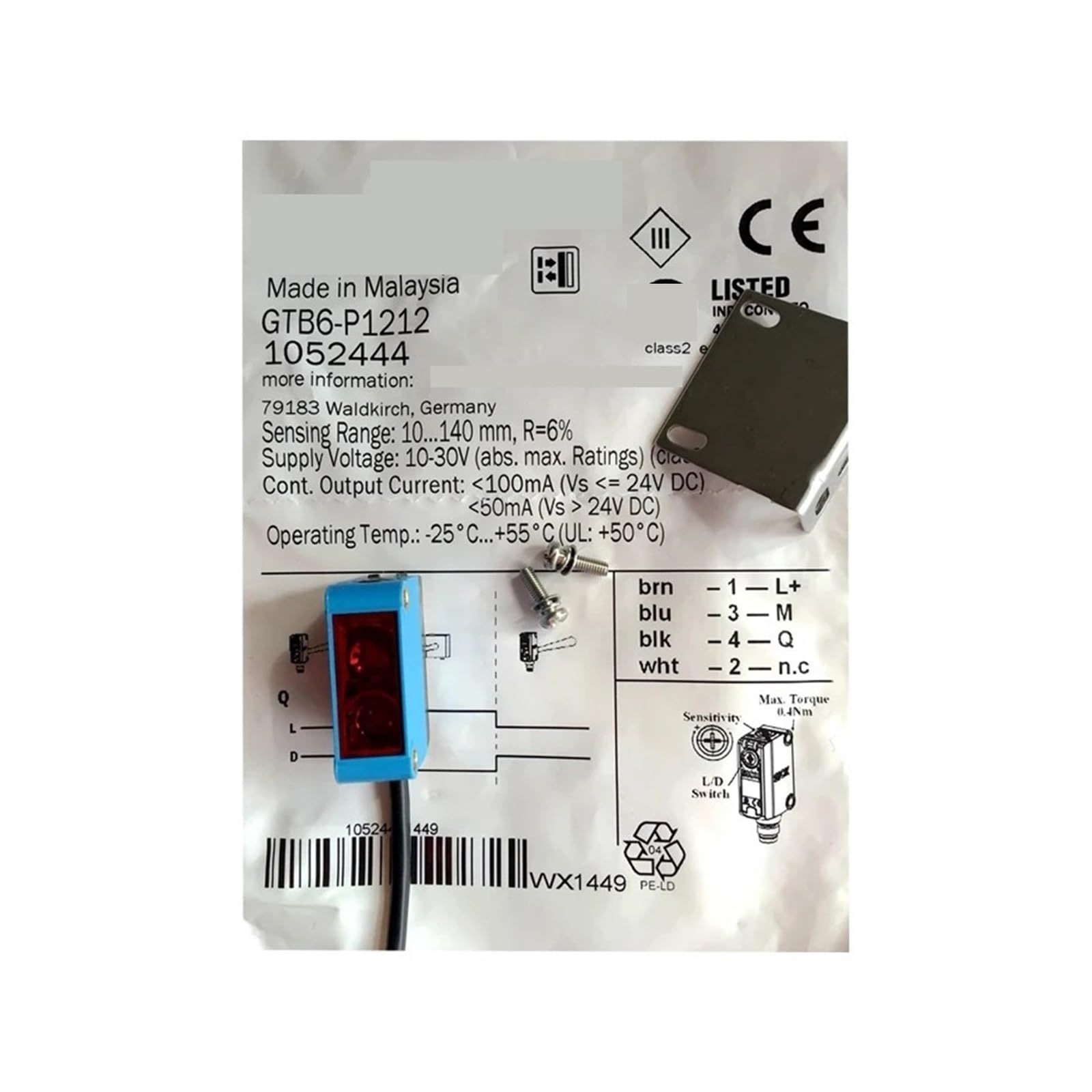 MXXDMOPD Sensor GTE6-N1212 N1211 GTB6-N1211 N1212 GTB6-P1211(GSE6-N1212)