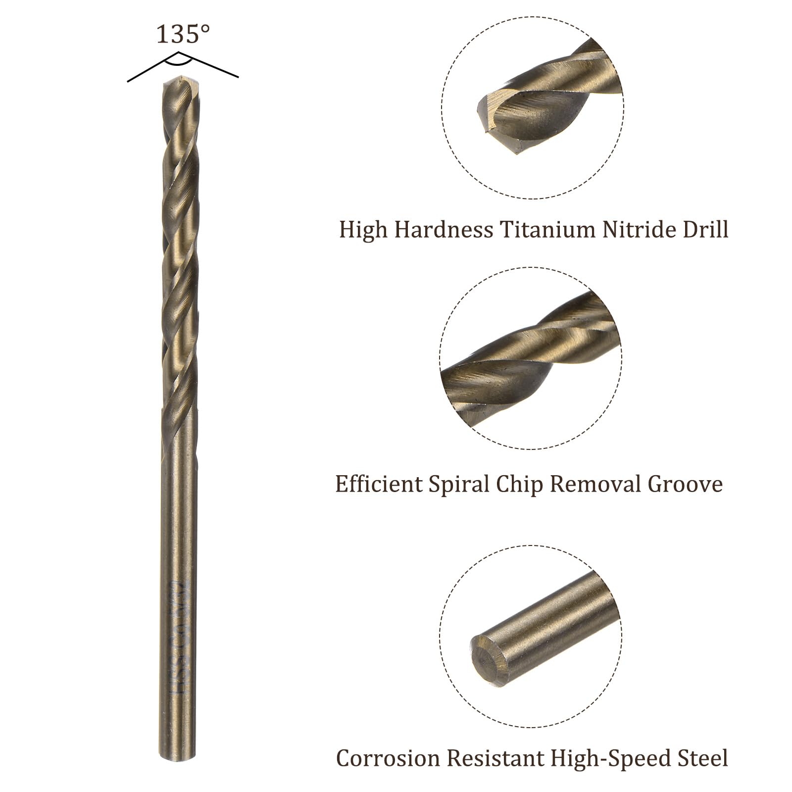 Kozelo 12PCS Twist Drill Bit - Image 2