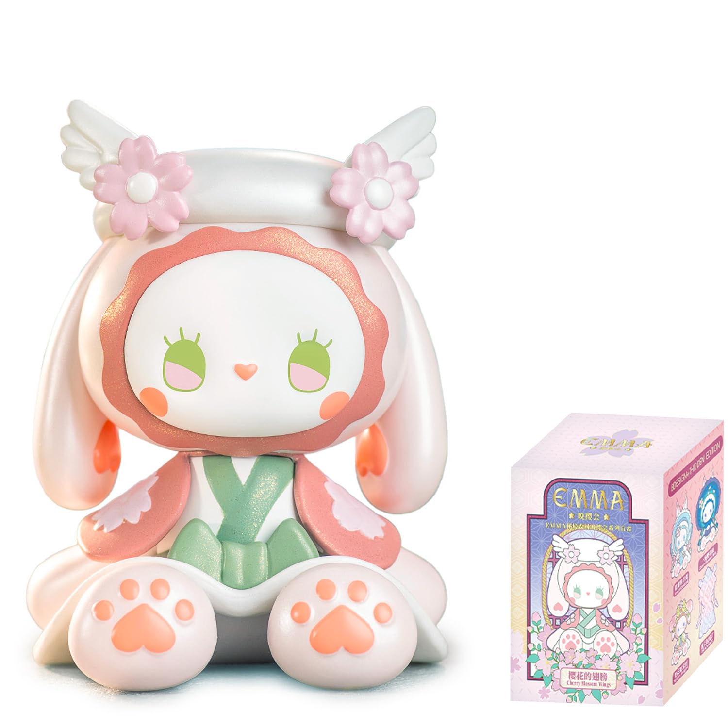 Emma Secret Forest Late Cherry Blossom Party Blind Box - 1 Random Figure (10cm) Kawaii Mystery Collectible Figure, 8 Designs + 1 Rare Rare — image 1