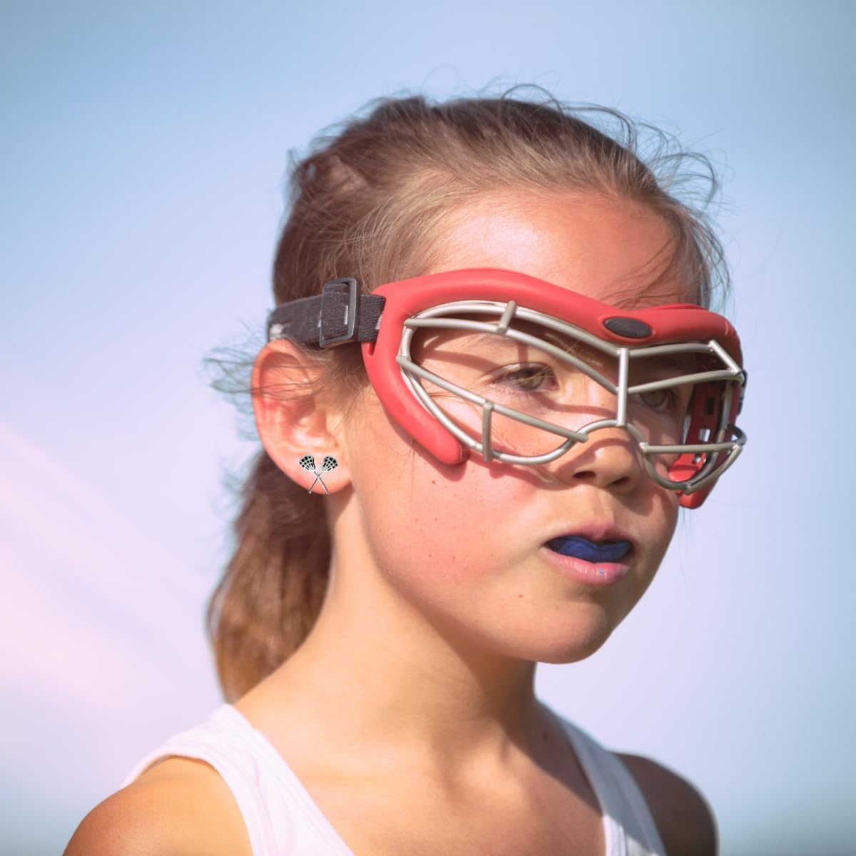 Lacrosse Stick Stud Earrings – Silver Plated Stainless Steel Sports Jewelry for Women – Lightweight Hypoallergenic Accessory – 1/2 Inch Post Backs – Gift for Athletes, Coaches, Fans - Image 5