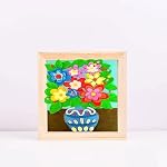 12 Pack Blank wood canvas 5 x 5 inch Unfinished Wooden Canvas Board Wooden Painting Panels Wooden Canvas Board for Painting Painting Pouring Burning and DIY Craft Projects