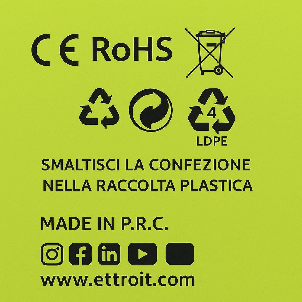 IXTRIMA Interruttore bipolare 2P 16A compatibile plana colore bianco EV0402