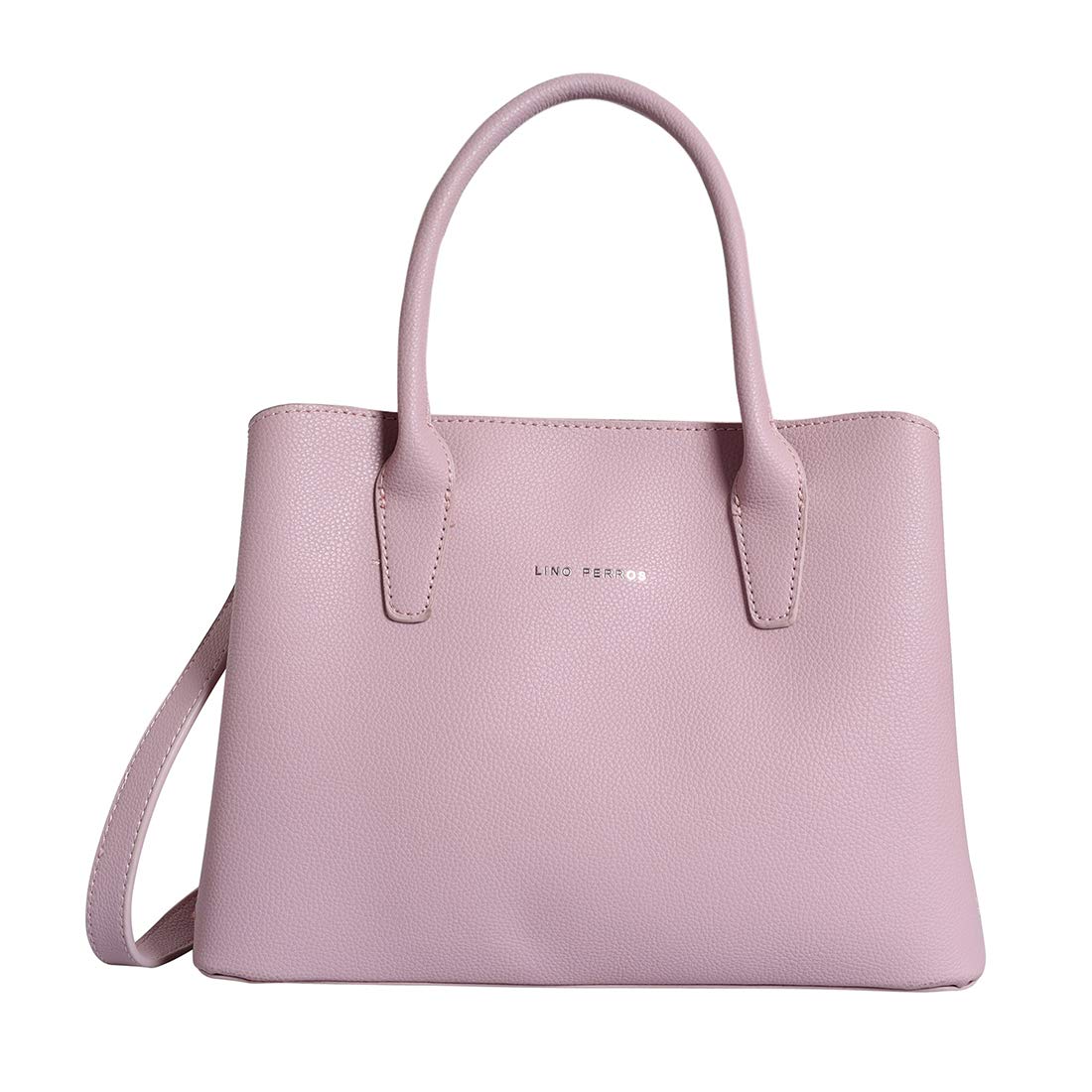 Lino Perros Womens Artificial Leather Satchel (Pink) (Pink) (B08LZT54GX) Amazon Price History, Amazon Price Tracker
