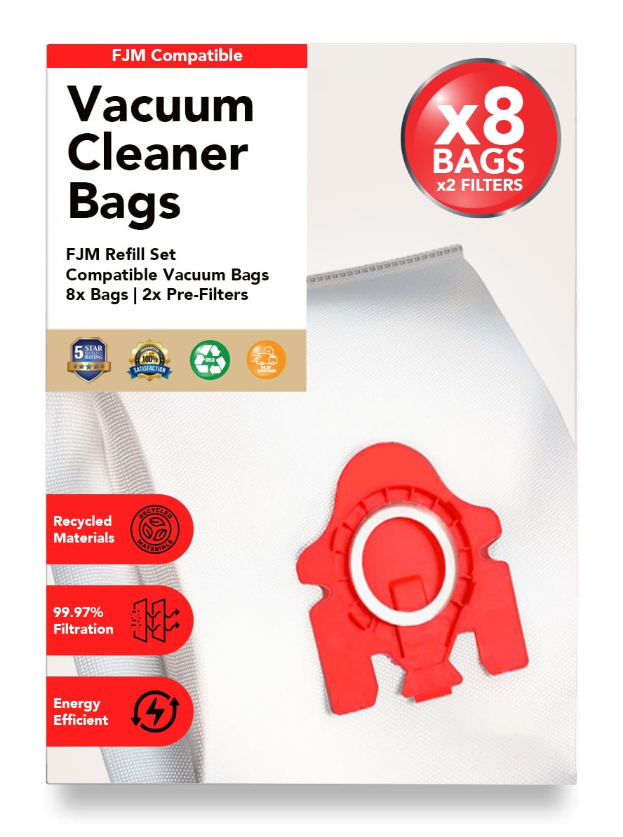 Amazon.com: 5-Star FJM Vacuum Cleaner Bags Replacement for Miele