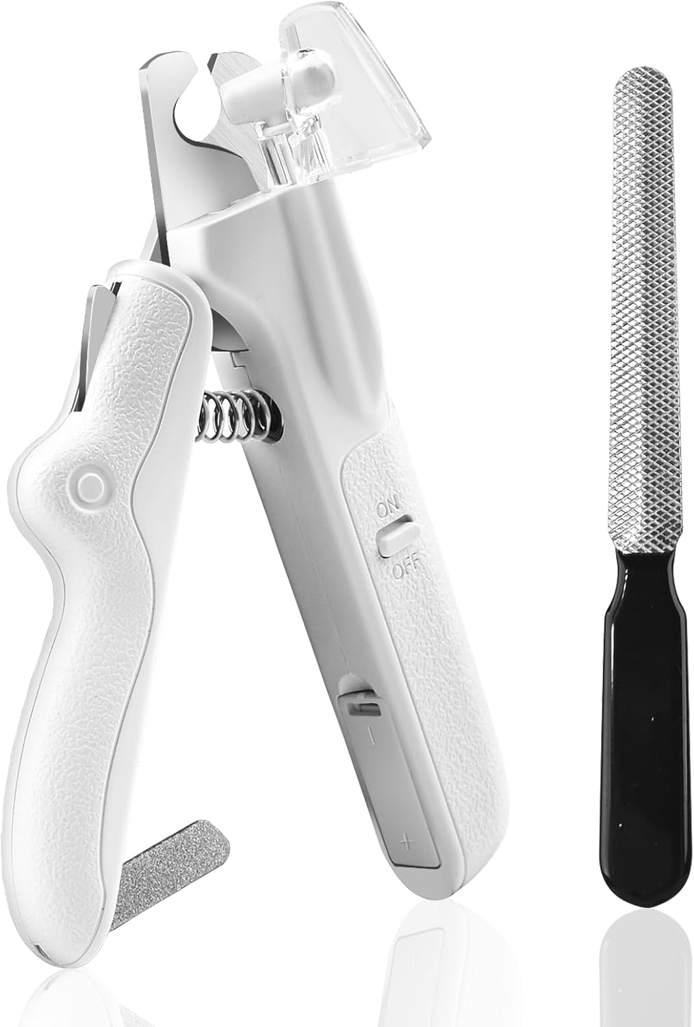 Dog/Cat Nail Clippers with LED Light, CIICII Pet Nail Clipper Dog Nail Trimmer with Builtin