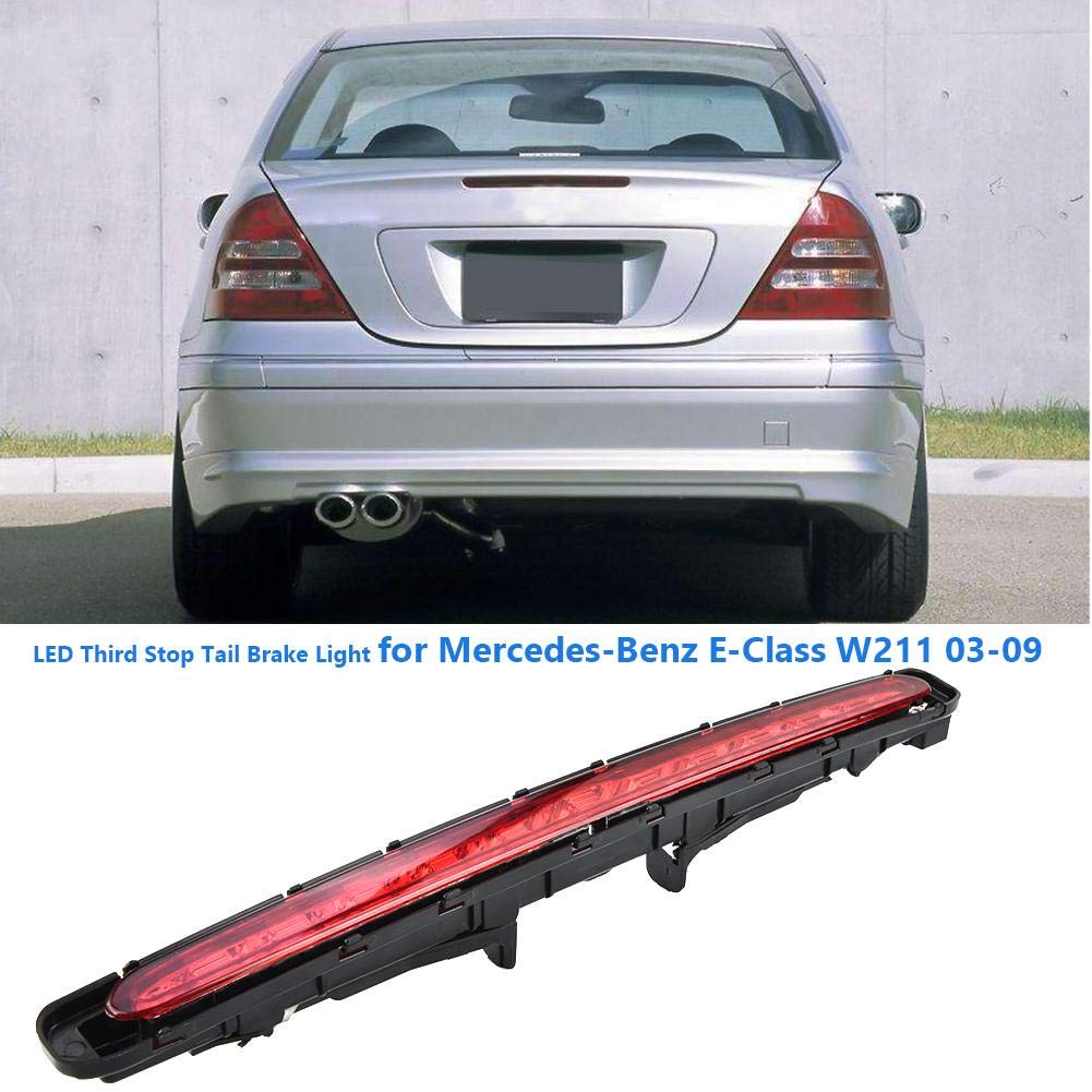Feu Stop Arrière Mercedes Classe E W211 - Compatible 2006 - Haut Luminosité - Noir