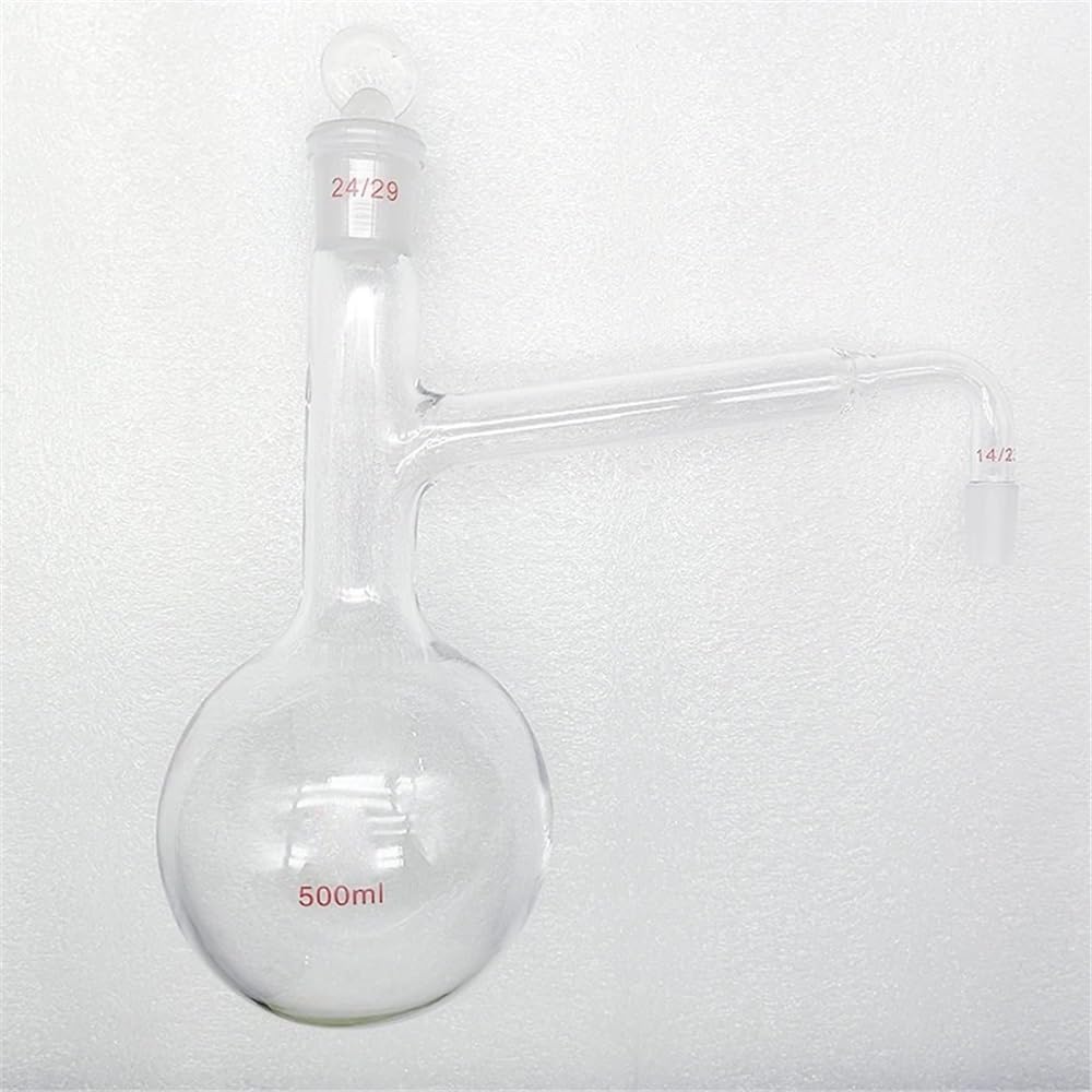 Equipos y suministros de laboratorio Matraz de destilación vidrio 500 ml (paquete 1) for cristalería laboratorio