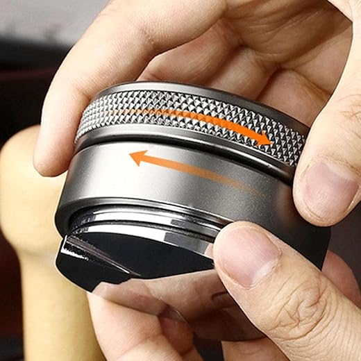 THE STYLE SUTRA Zinc Alloy Coffee Distributor Coffee Powder Hammer Leveler Tool Hand Tampers 51mm Gray| Kitchen, Dining & Bar | Small Kitchen Appliances | Coffee & Tea Makers