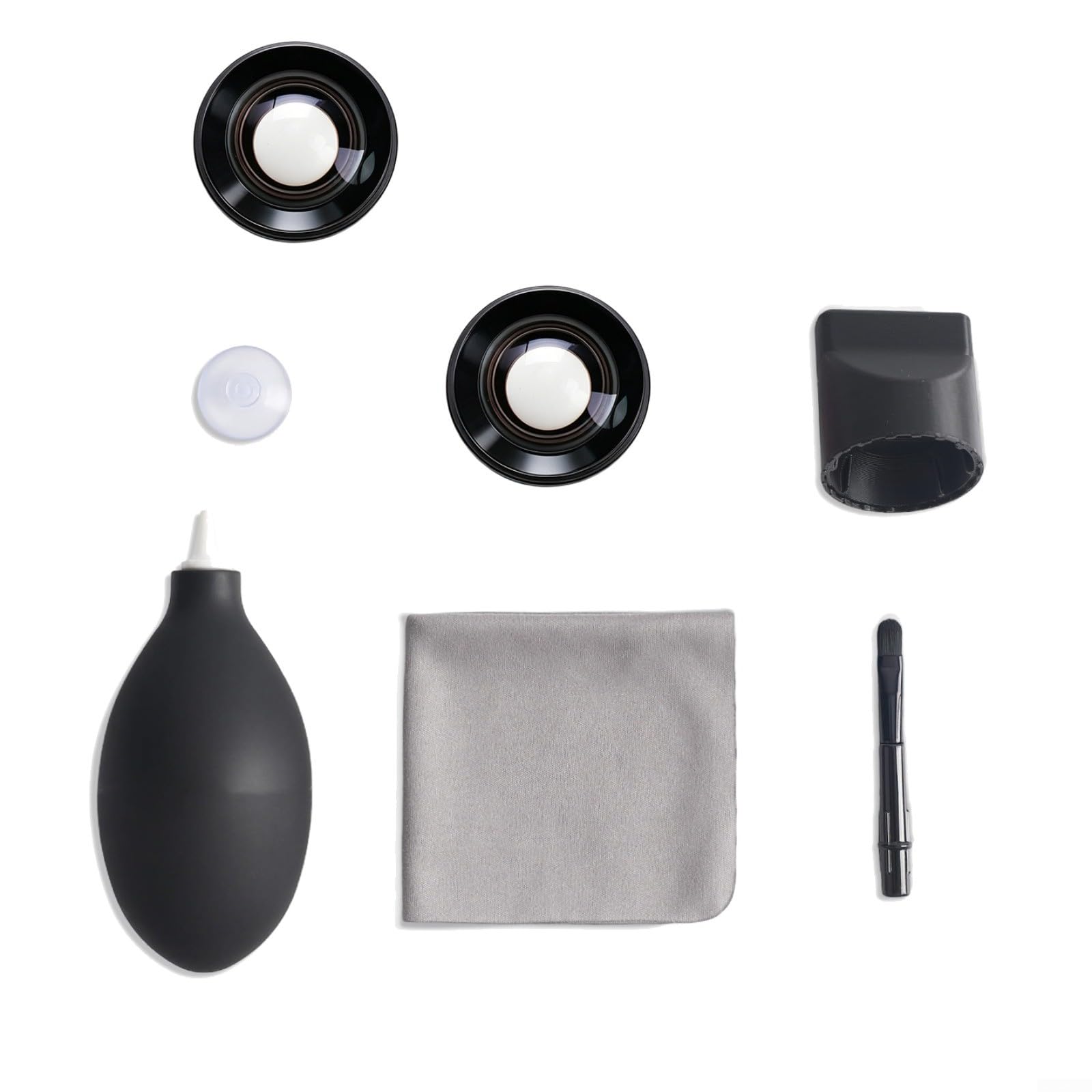 Lentille de réparation en verre pour DJI Avata 360, accessoire de vue panoramique haute définition avec ajustement et construction, léger et compact, 3 x 3 x 0,5 (2 pièces)