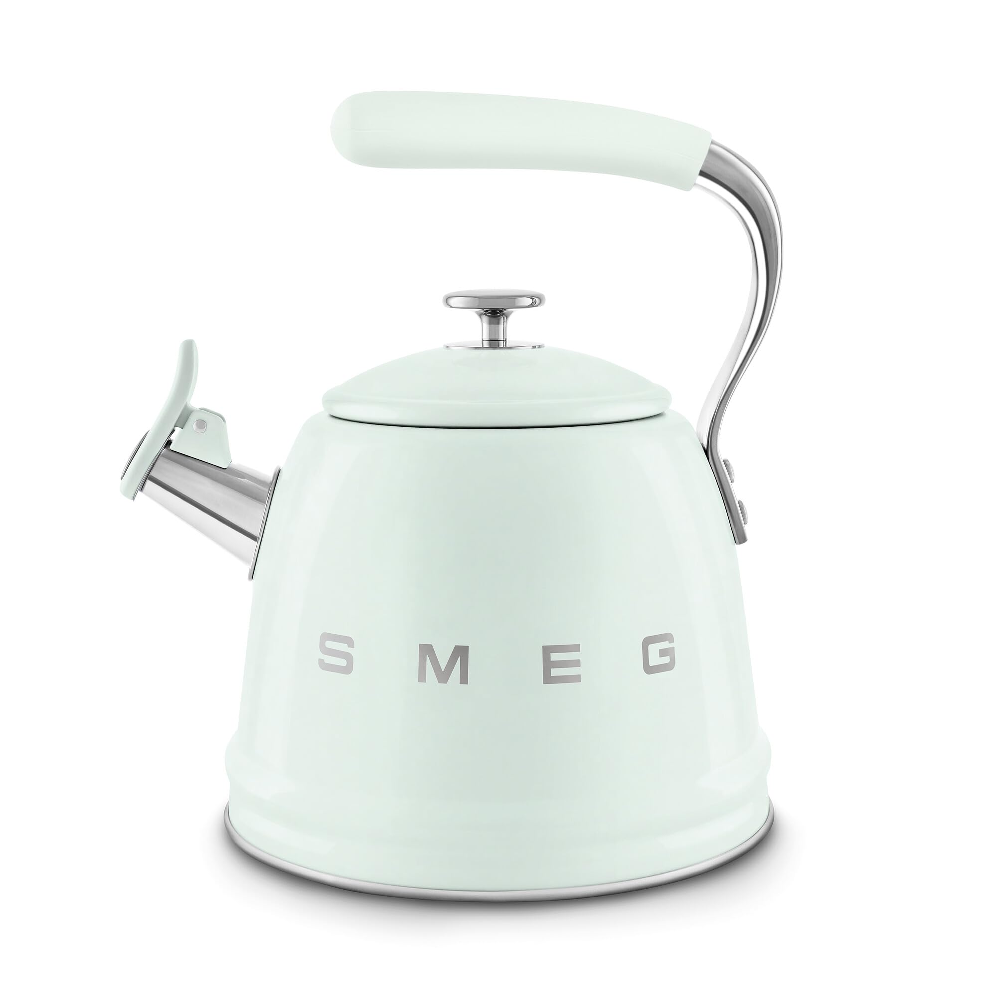 SMEG WKF01PG, Whistling Kettle, Pastel Green