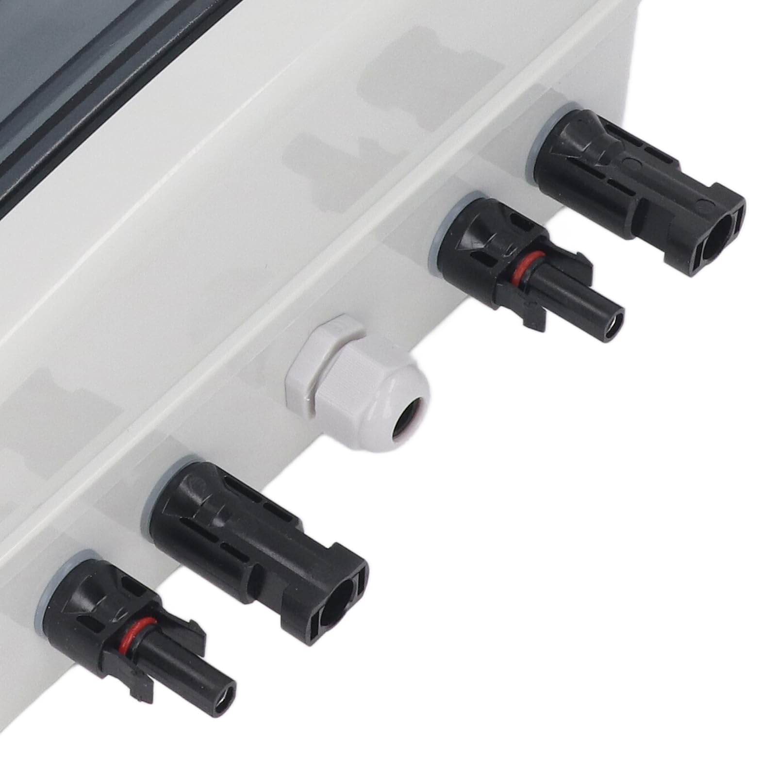 Generic Wyłącznik Fotowoltaiczny DC 500 V 32 A IP65 Wyłącznik Izolacyjny z Pudełkiem do Ochrony Słonecznej, Wodoodporny Ogranicznik przepięć do Systemów Solarnych Poza siecią