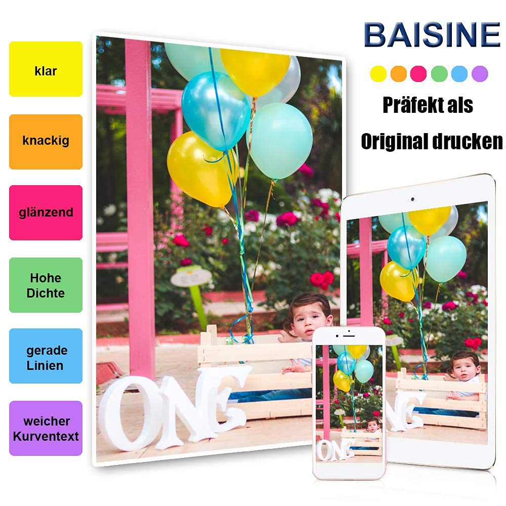 BAISINE 5-pak kompatybilny z Kyocera Ecosys M5521cdw do TK-5230 TK5230 kartridż z tonerem TK-5230K TK-5230C TK-5230Y TK-5230M toner do ECOSYS M5521cdn P5021cdn P5 5021ccc; dw