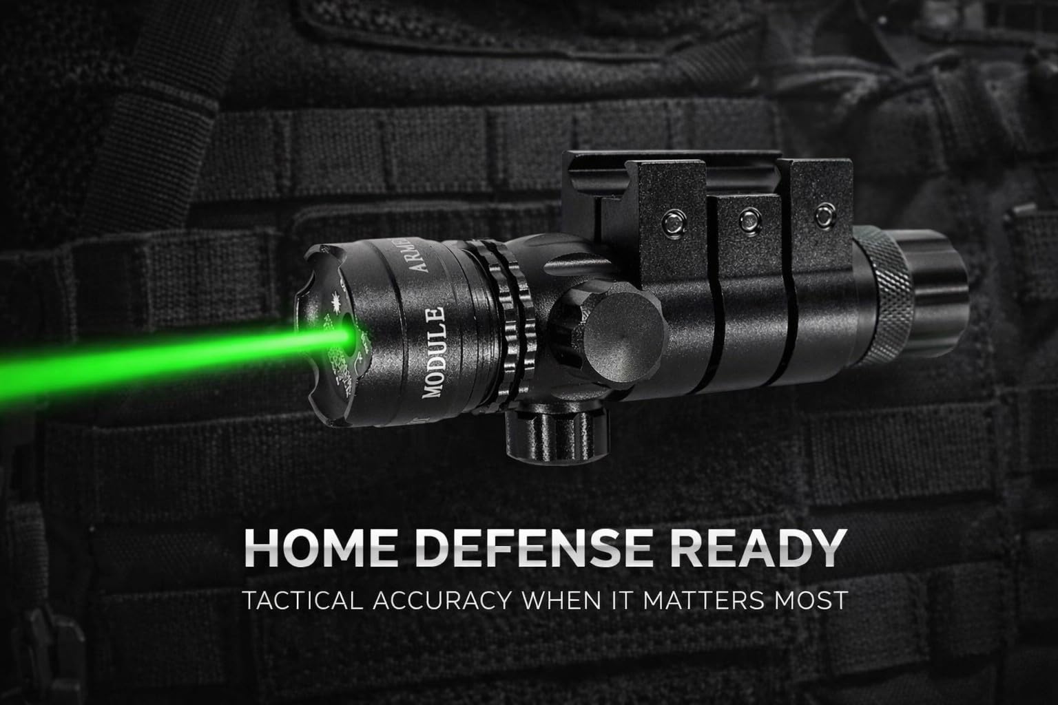 Amazon.com: TRINITY Tactical Light & Green Laser Combo with Rail