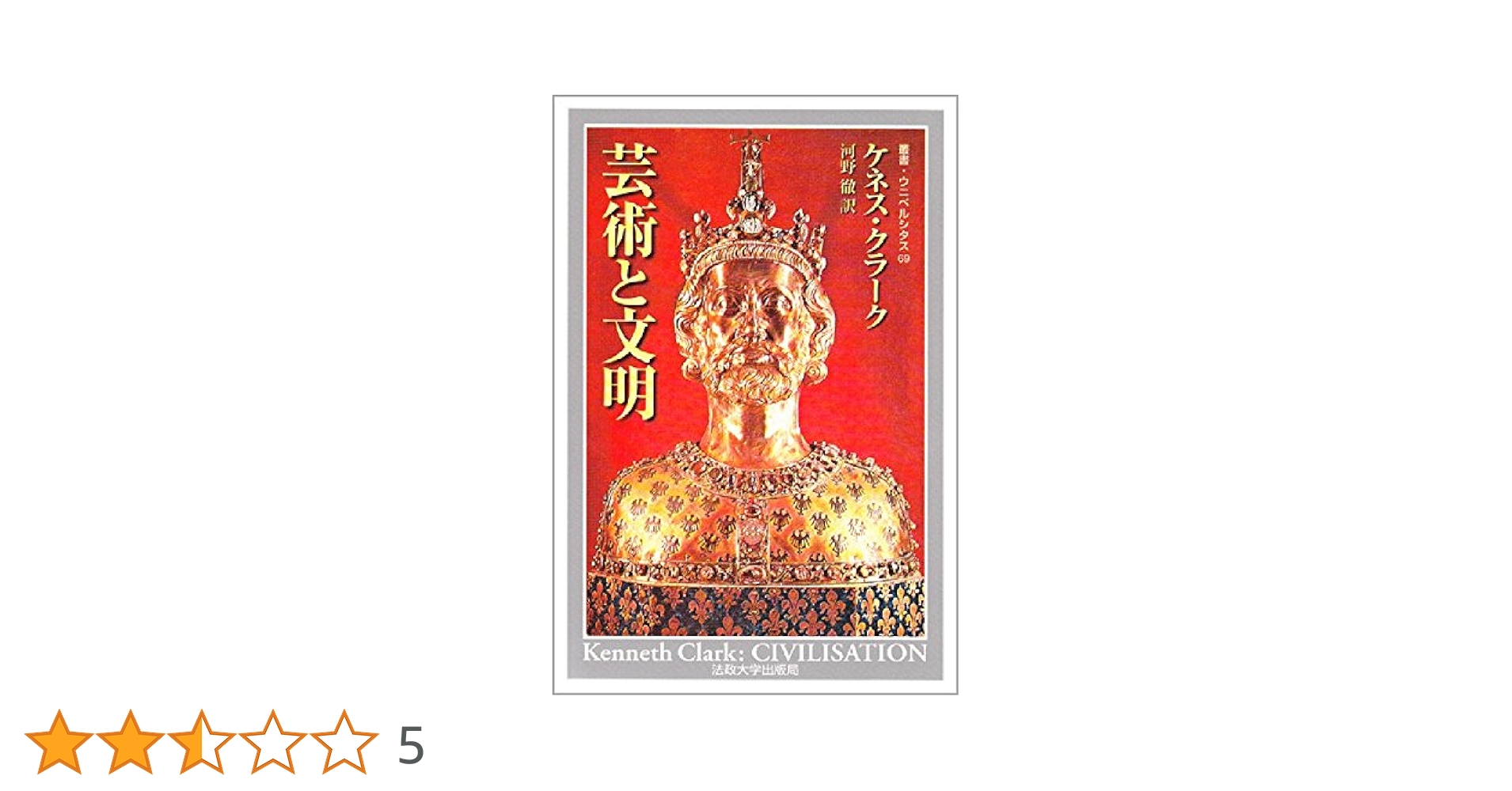 CIVILISATION Kenneth Clark 文明と美術・建築