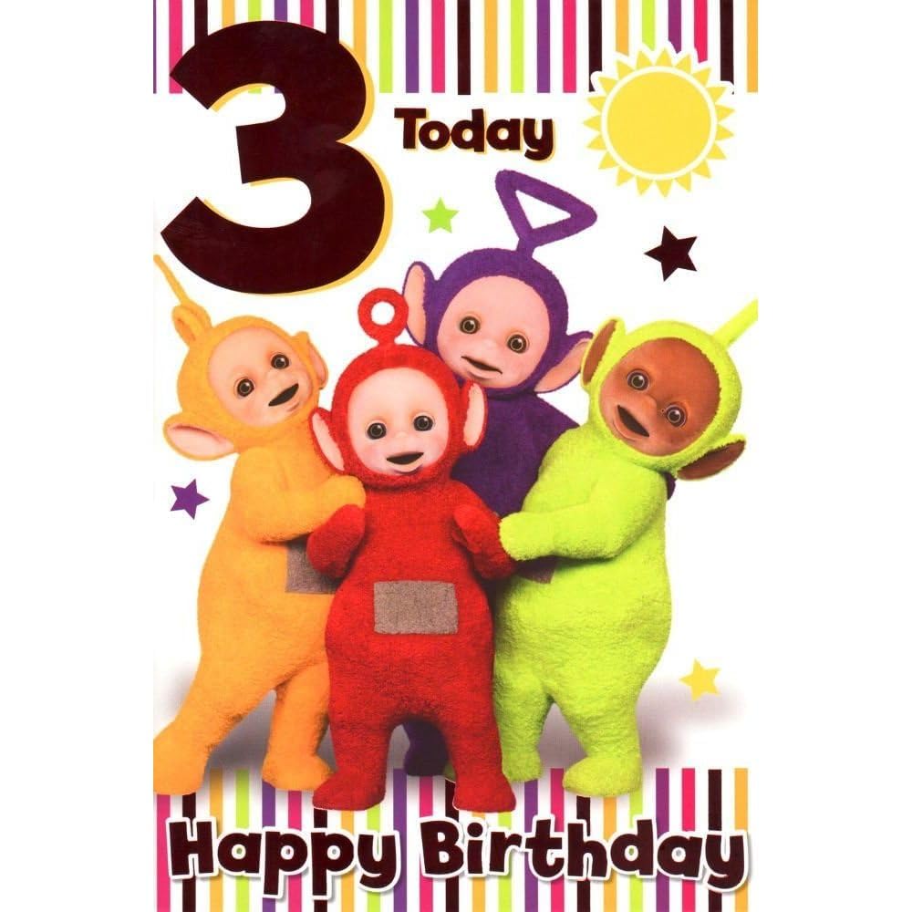 Age 3 Birthday Card