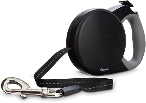 Miniatura 3 de Petmate Walkabout 3 Collar retráctil, negro, pequeño (02402) Negro -,Azul,Rosado,Rojo -