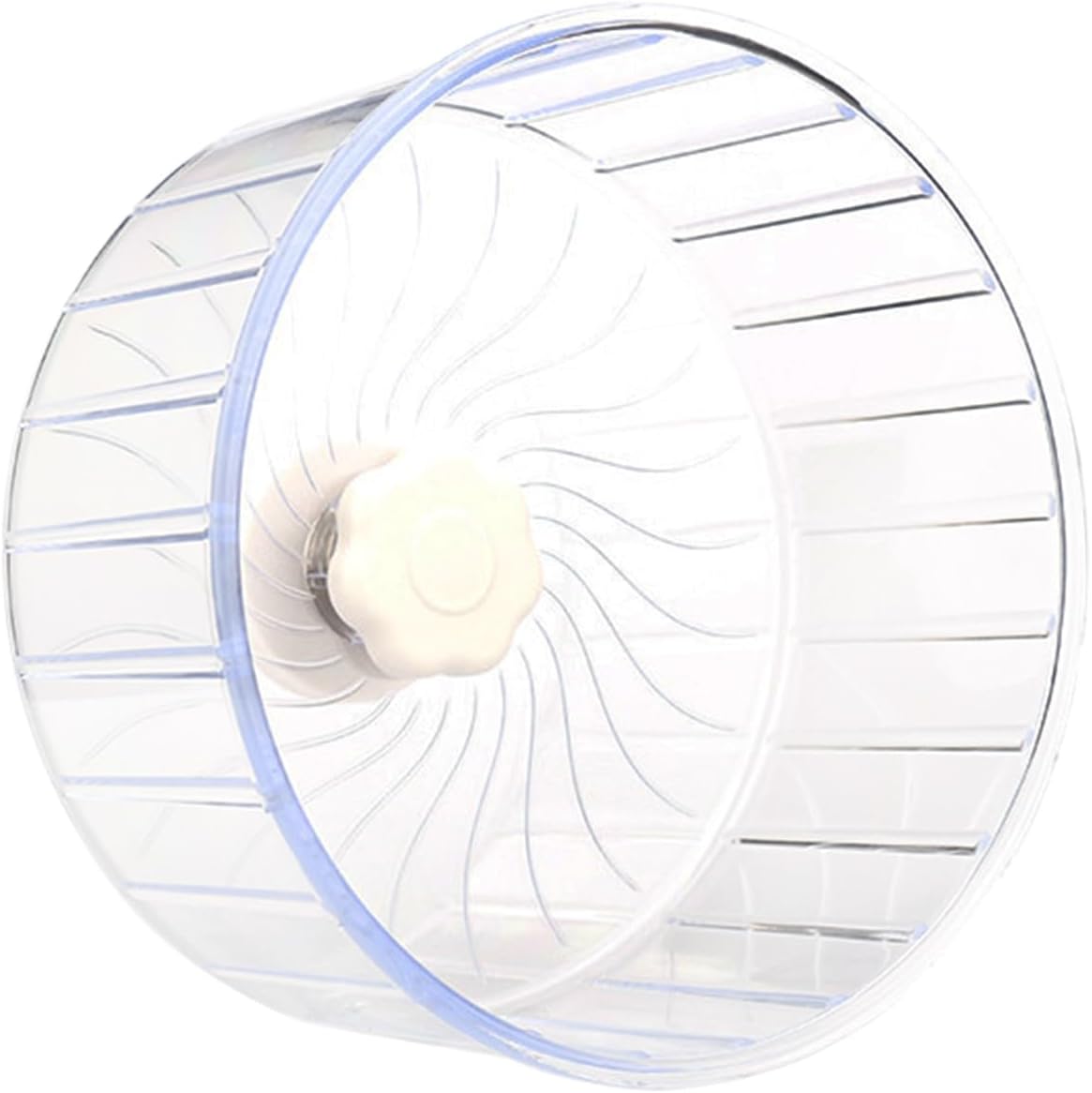 Running Wheel for Hamsters – 14 x 14 cm Silent with Double Bearing | Fitness Wheel for Gerbil Mice Syrian Hamster Nano Accessory Cage Toy Small Pets