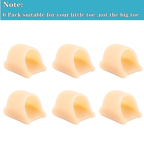 Miniatura 2 de Olivia Samuel Separador de dedos de gel, espaciadores de dedos, corrector de juanetes, almohadillas de cojines para juanetes para evitar roces y