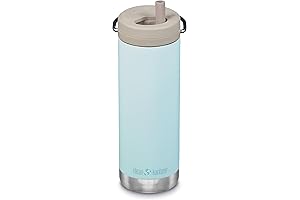 Kleen Kanteen TK Wide 16 Oz Twist Top in Blue Tint: Durable Hydration Solution